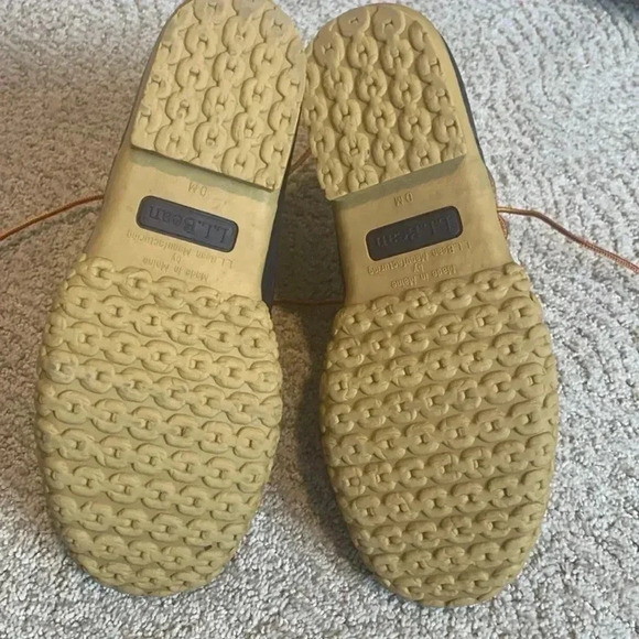 LL Bean Bean Boots, duck boots, classic, signature, maine hunting shoe Navy sz 8 - Picture 4 of 7